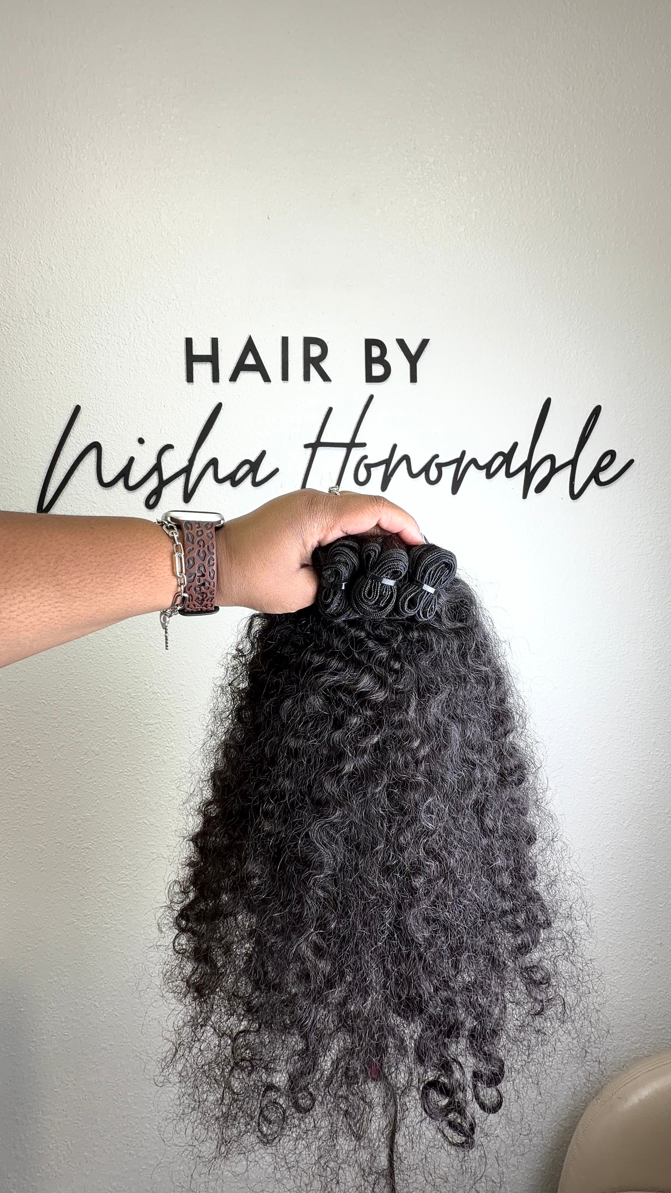 Luxury Burmese Curly Extensions